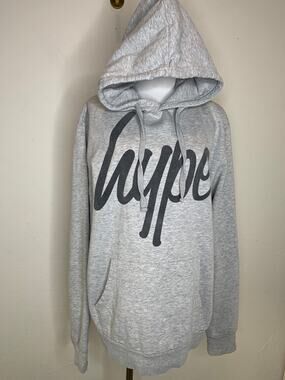 HYPE Gray Hoodie Sz Large